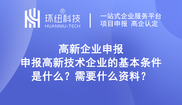 申報(bào)高新技術(shù)企業(yè)