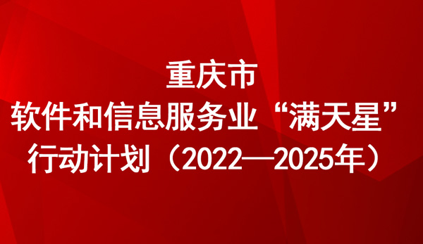 軟件和信息服務業(yè)滿天星行動計劃