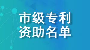 重慶市知識產(chǎn)權局：2021年度市級專利資助名單公示