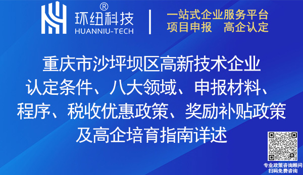 沙坪壩區(qū)高新技術(shù)企業(yè)認(rèn)定